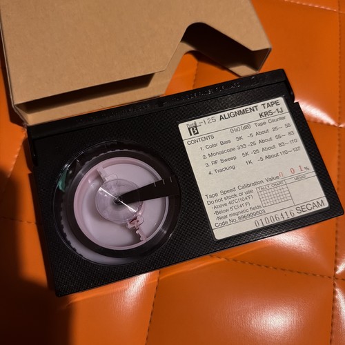 Beta secam 125 alignment - beta,