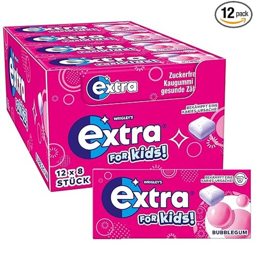 Extra kaugummi for kids - extra, bubble