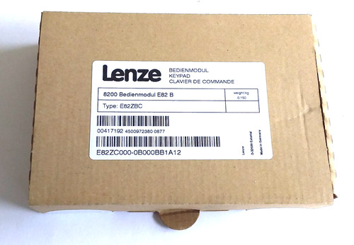 Lenze 8200 bedienmodul e82 - 8200, b