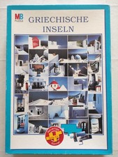 Puzzle Mosaik Griechische Inseln 250 Teile MB Hasbro 1993