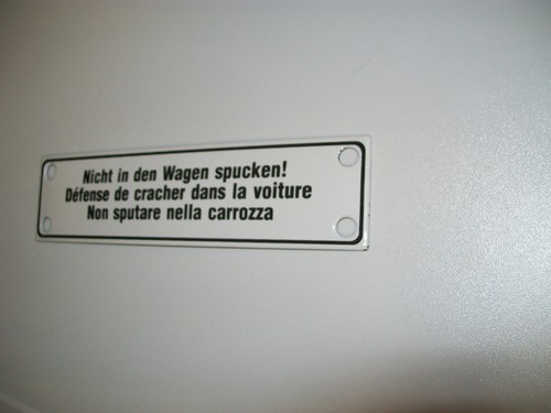 Nicht den wagen spucken - wagen,
