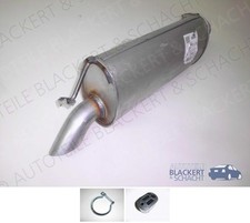 Auspuff Endtopf + Anbauteile