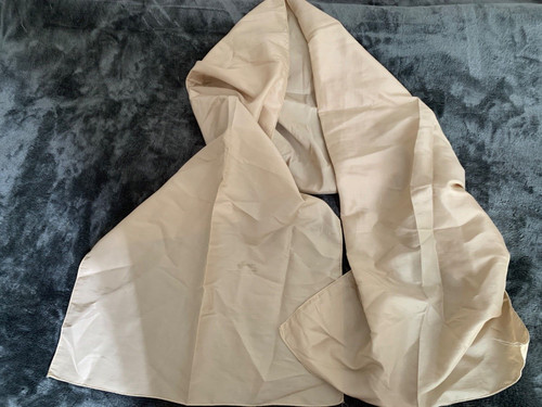 Brautstola beige neu - satin, 055