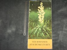 Karl Foerster VEB Bornimer Staudenkulturen 1973 Pflanzenkatalog Preisliste