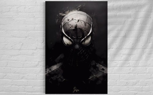 Spider man leinwand bild cool - spider,