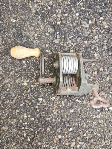 Antiker bohnenschneider teck - bohnenschneider, 0