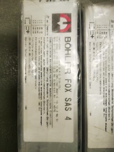 Schweißelektroden böhler fox - bÖhler,