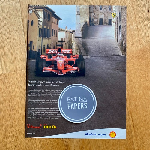 2007 shell power ferrari - v-power,
