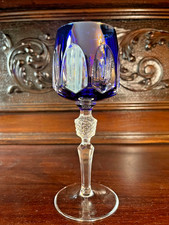 Kristall Glas Wein NACHTMANN! ANTIKA! OHNE RISSE UND CHIPS!