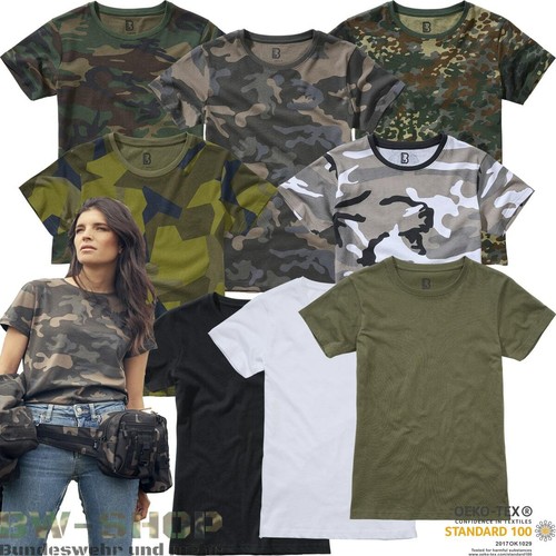 Brandit army shirt damen - army, t-shirt