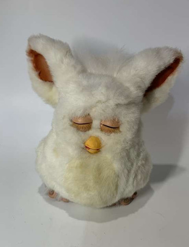 Furby 2005 marshmallow white - furby,