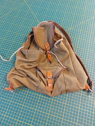 Vintage wanderrucksack canvas - vintage,