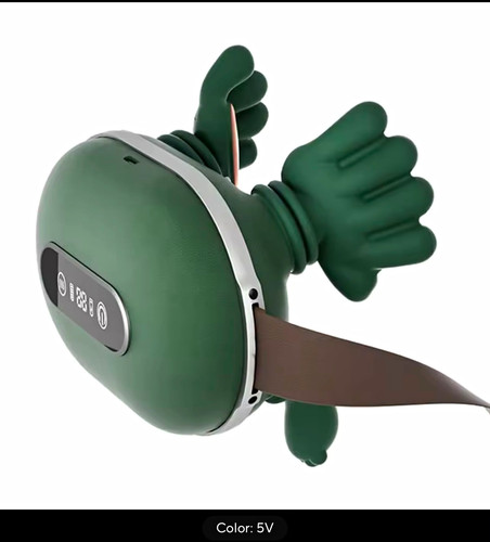 Kneading heated neck - 4d,