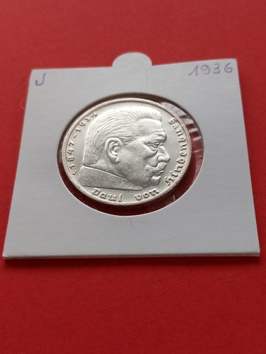 Reichsmark 1936 hindenburg - reichsmark, j