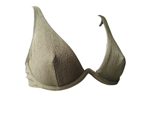 Olivfarbenes bikini oberteil - bikini-,