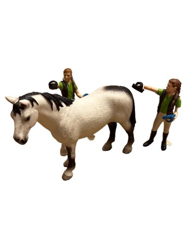 Schleich pferdepflege set - schleich, pferdepflege-set