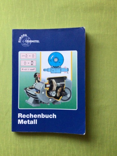Rechenbuch metall - rechenbuch,