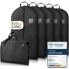 Bruce.® Kleidersack Set - 120GSM Atmungsaktiv - Kleiderhülle für Anzug und Kleid