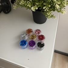 basteln glitzer folie bunt verschiedene farben