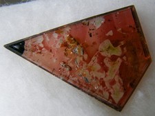 1 Turmalin Querschnitt Scheibe Drachen Madagaskar 6,27 ct