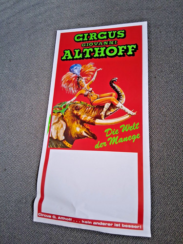 1985c plakat 64x34 circus - 1985c,