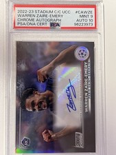 Warren Zaire-Emery Topps Auto PSA 9 RC