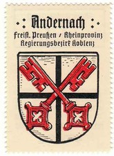 Andernach  / Reklamemarke