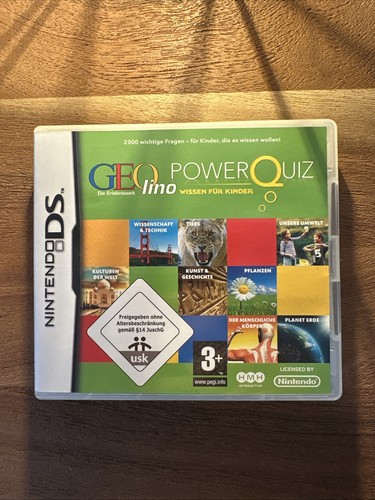 Nintendo geolino powerquiz - geolino,