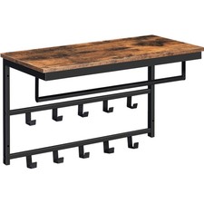Wandgarderobe mit Ablage und