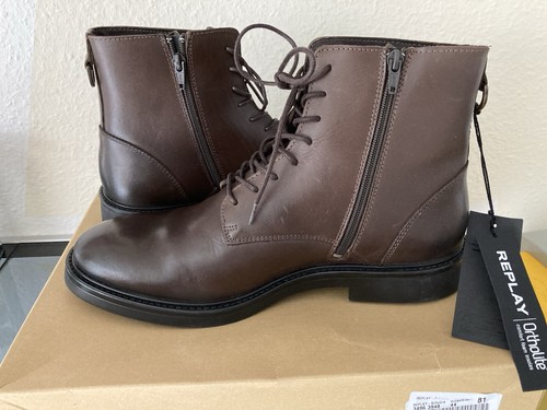Leder schnürboots von - schnürboots, gr
