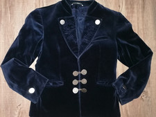 C&A Tracht Jungen Samt Blazer/Sakko/Jacke, dunkelblau,Gr.134,Langarm,TOP Zustand