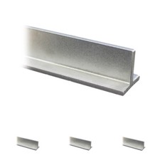 T-Profil roh Edelstahl Profil