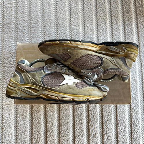 Golden goose dad star sneaker - golden,