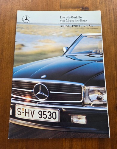 Prospekt mercedes benz r107 - benz,