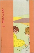 Jugendstil Künstler Litho Kirchner, Raphael, Geisha VIII,... - 11063369