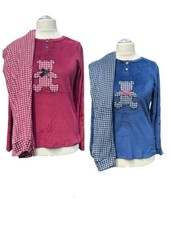 Damen Nicki Schlafanzug  Hausanzug  samtweich   S - XXL