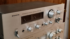 SANYO DCA-30  AMPLIFIER  TEILÜBERHOLT !     VINTAGE MIT  VOLTMETER