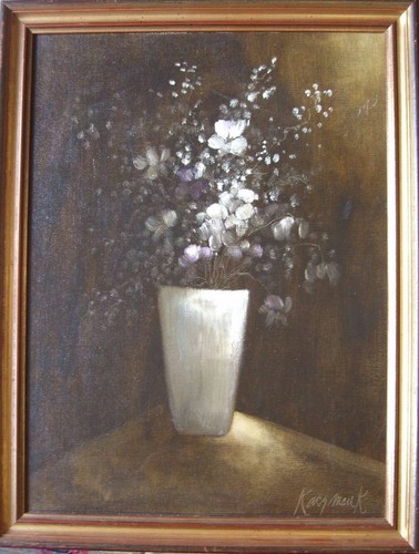 Stillleben blumen vase - ,