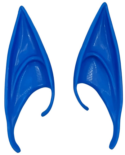Paar blaue elfenohren - xl,