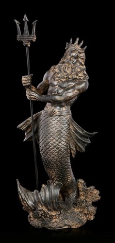 Poseidon figur mit - figur,