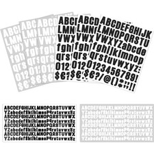 Schwarz-weißes Buchstaben