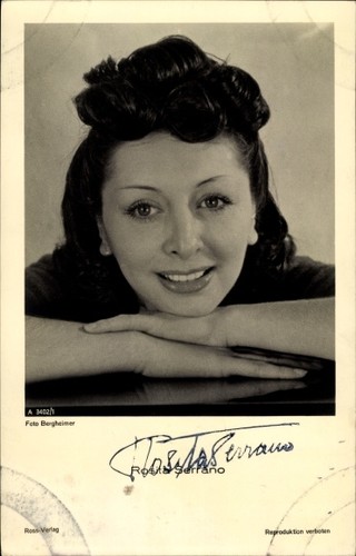 Schauspielerin rosita - ak,