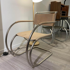 Thonet Thonet Armlehnstuhl S 533 Sonderedition Leder Rose Limitiert auf 100