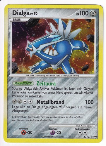 Dialga 127 holo 70 - 6/127, lv.