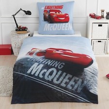 Disney Cars Bettwäsche für Kinder/Jungen 2 tlg 80x80 + 135x200 cm 100% Baumwolle