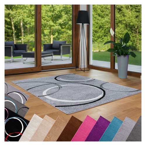 Kurzflor teppich modern - kurzflor,