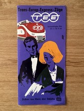 Fahrplan / IZB TEE Trans Europ Express, Sommer 1964, Bundesbahn