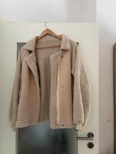 Teddyfell jacke beige - in, –