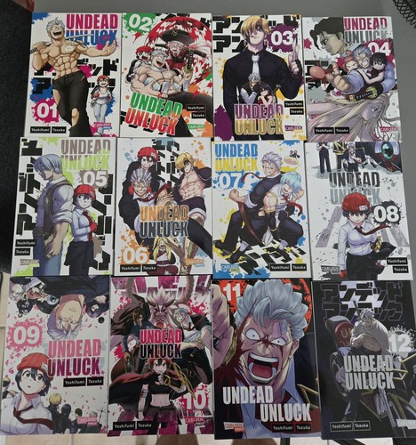 Carlsen undead unluck - carlsen, manga