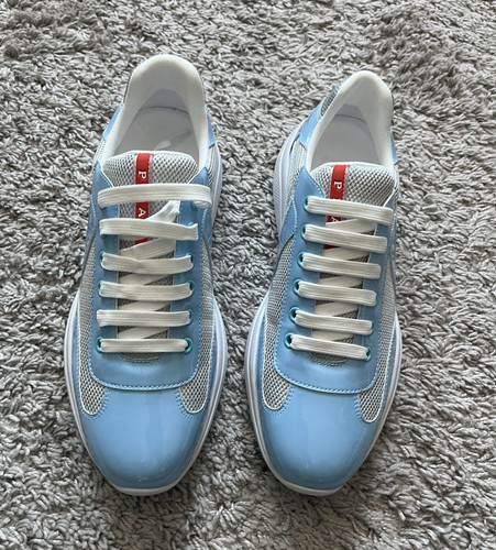 Prada herren sneaker low top - low,